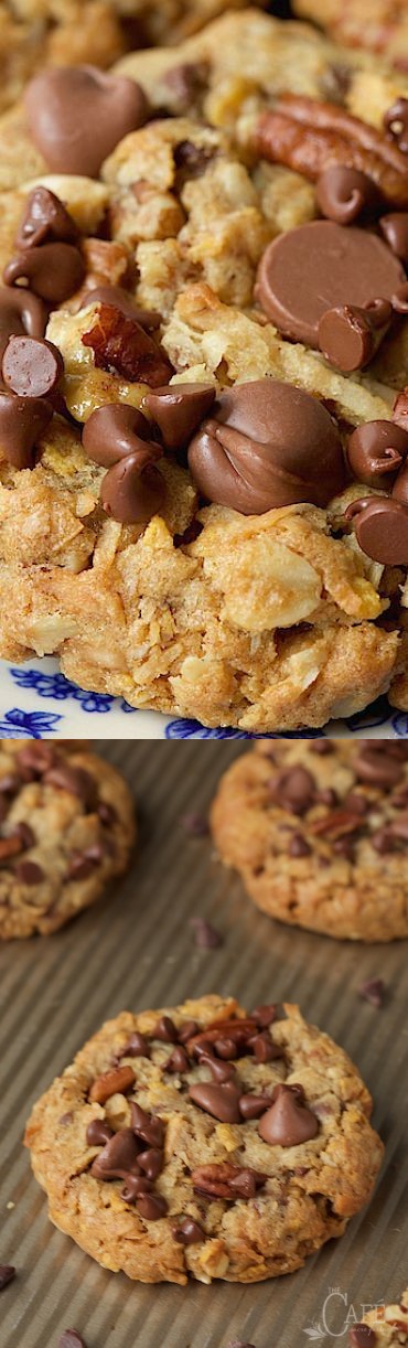 Toffee Cowboy Cookies