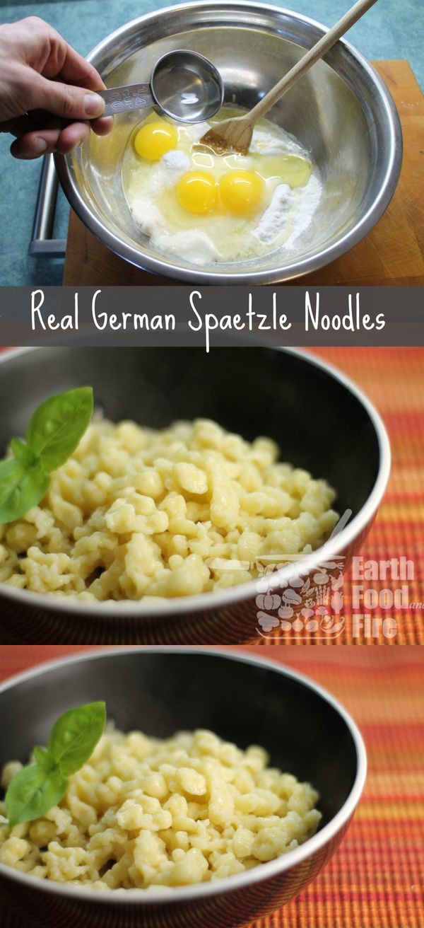 Traditional German Spaetzle
