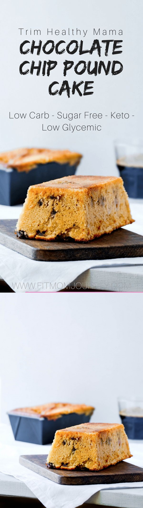 Trim Healthy Mama Chocolate Chip Pound Cake