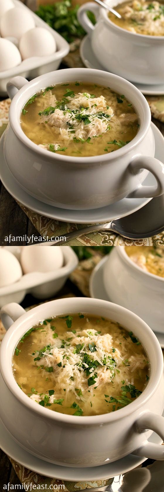 Turkey Stracciatella Soup