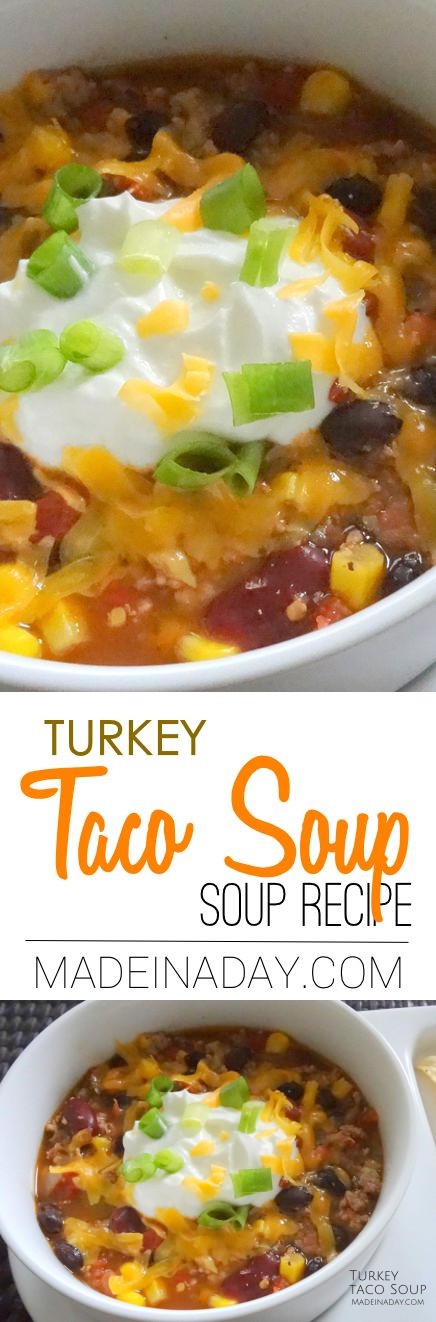 Turkey Taco Soup