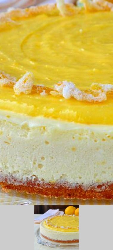 Ultimate Lemon Cheesecake