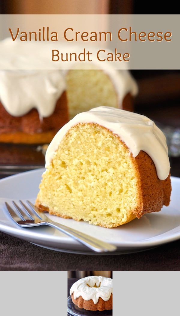 Vanilla Cream Cheese Bundt Cake