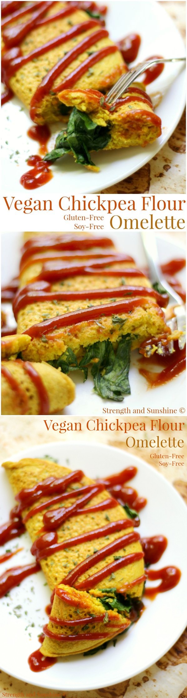 Vegan Chickpea Flour Omelette