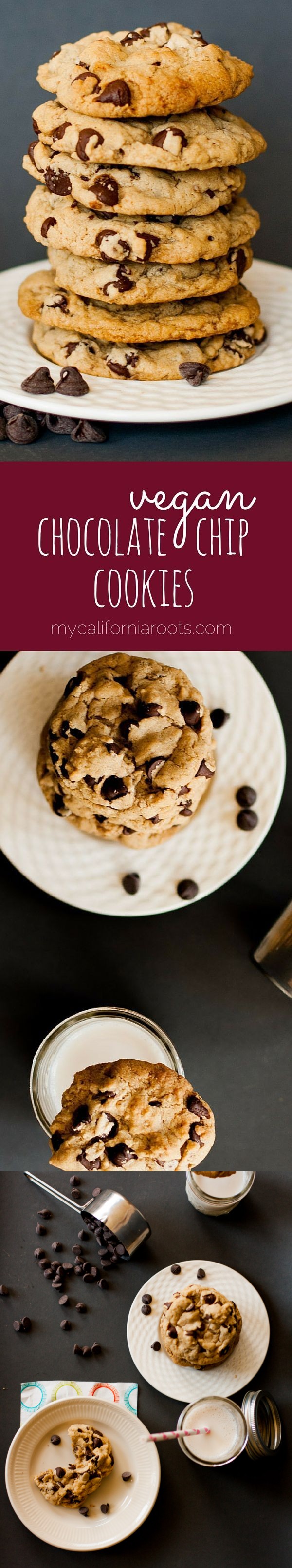 Vegan Chocolate Chip Cookies