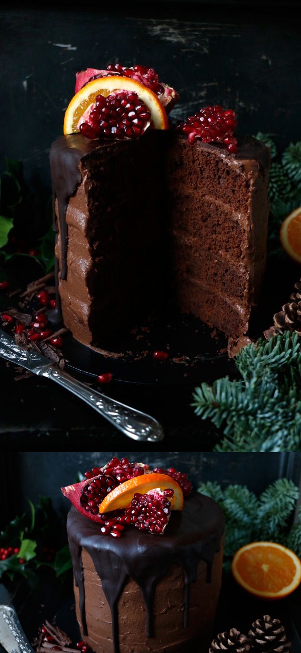 Vegan Chocolate Orange Cake (gluten-free, nut-free