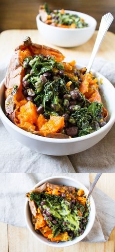 Vegan Loaded Sweet Potato