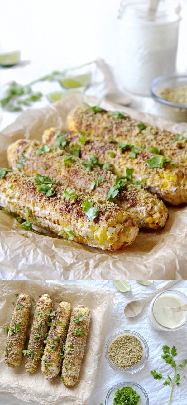 Vegan Mexican Street Corn [Elotes]