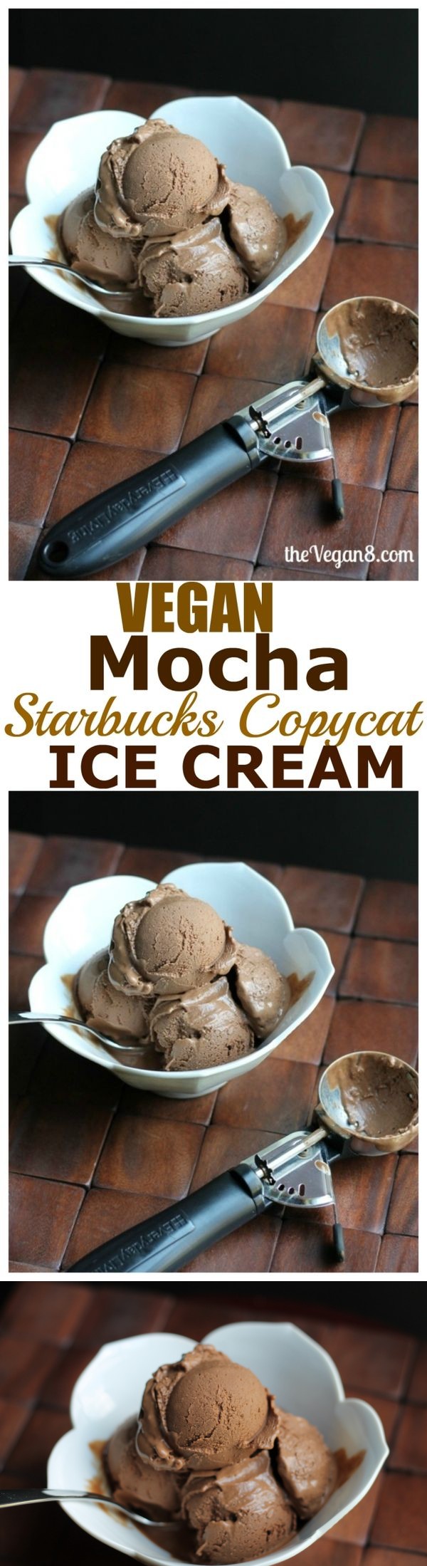 Vegan Mocha Ice cream (Starbucks copycat