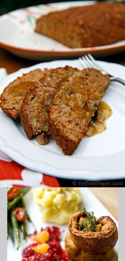 Vegan Quinoa Tofu Nut-Loaf