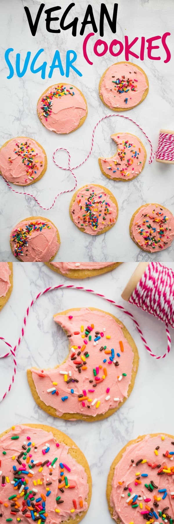 Vegan Sugar Cookies