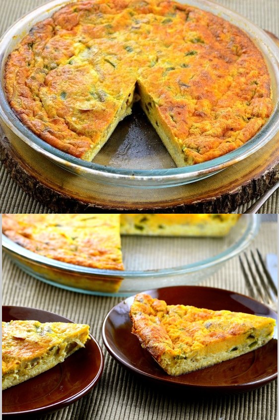 Vegetable quiche