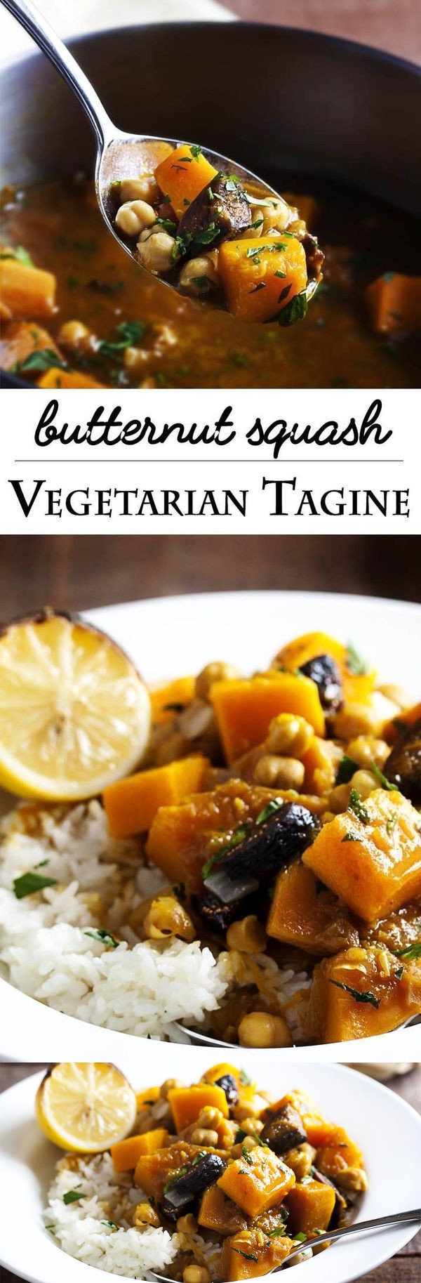 Vegetarian Butternut Squash Tagine