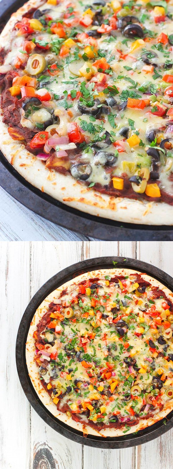 Vegetarian Mexican Pizza