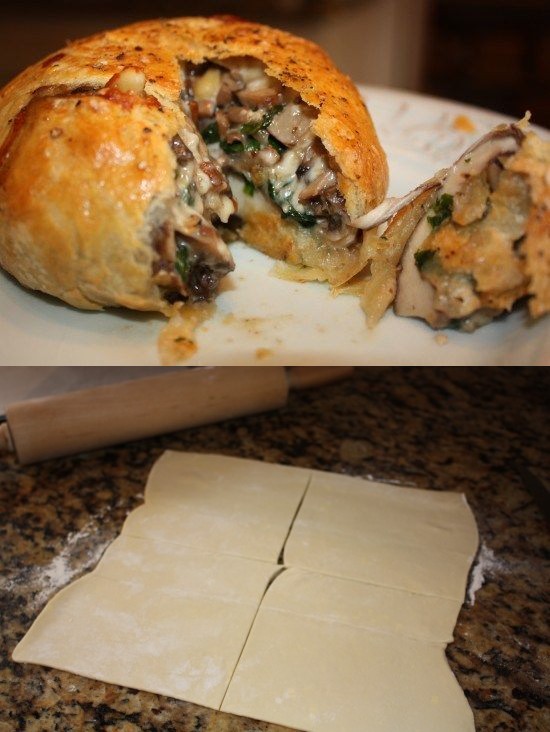 Vegetarian Portobello Wellingtons