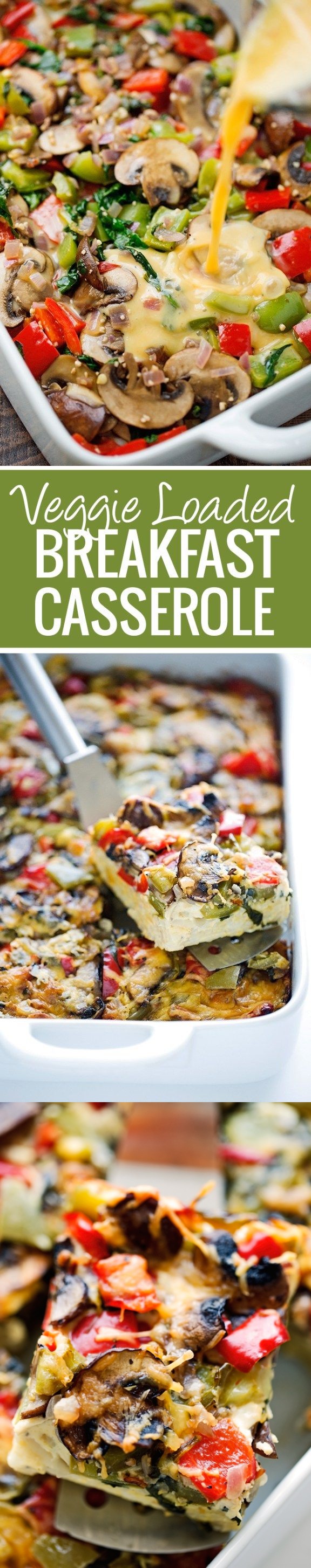 Veggie-Loaded Breakfast Casserole