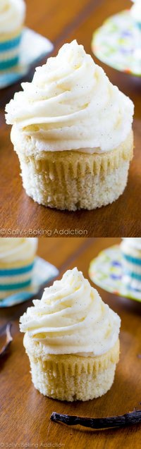 Very Vanilla Cupcakes