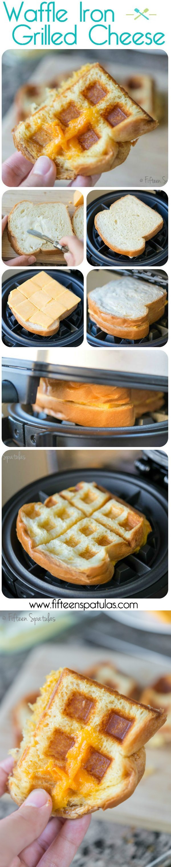 Waffle Baker Grilled Cheese Sandwich