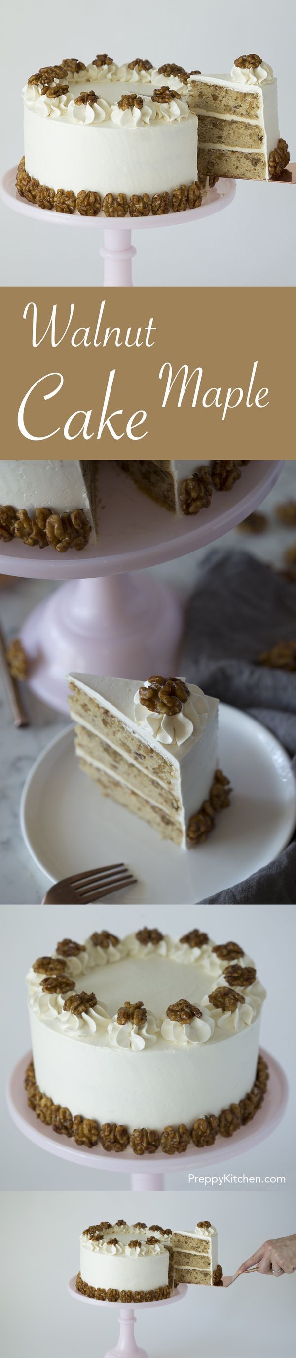 Walnut Maple Cake