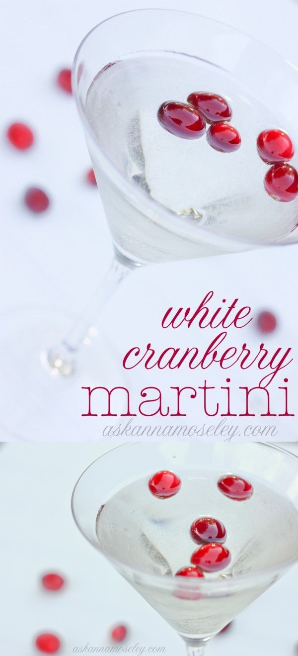 White Cranberry Martini