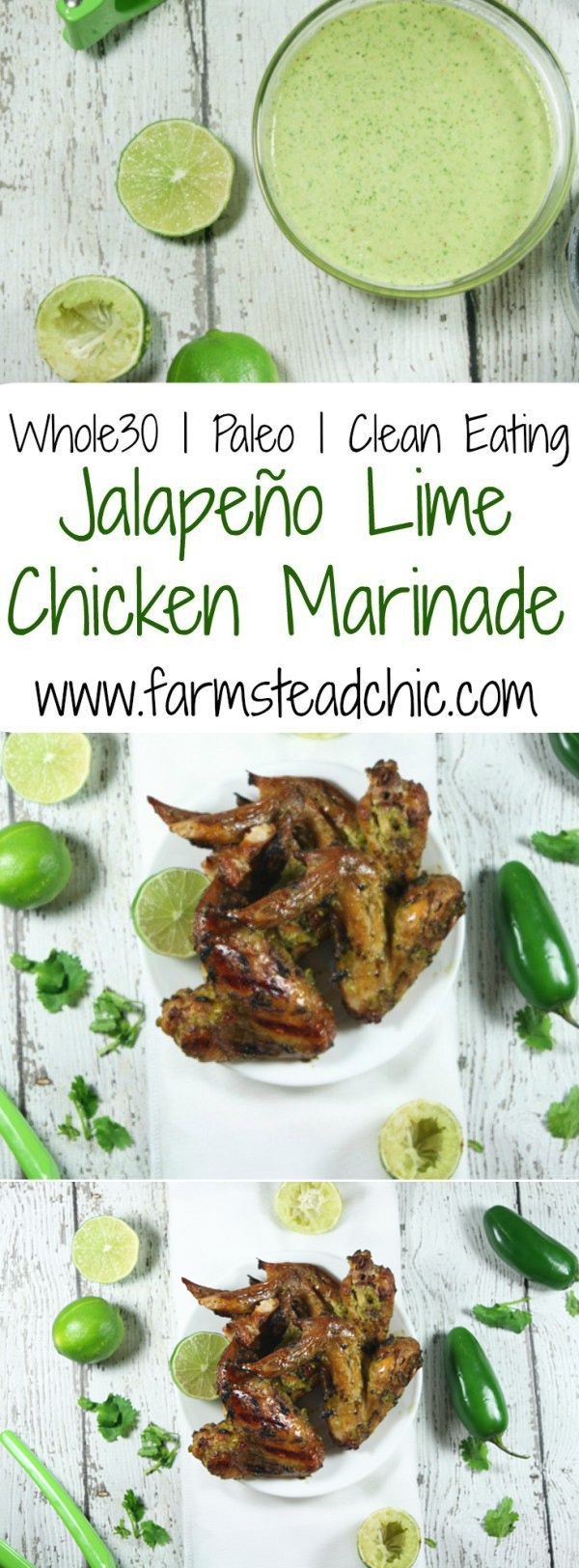 Whole30 Jalapeño Lime Chicken Marinade