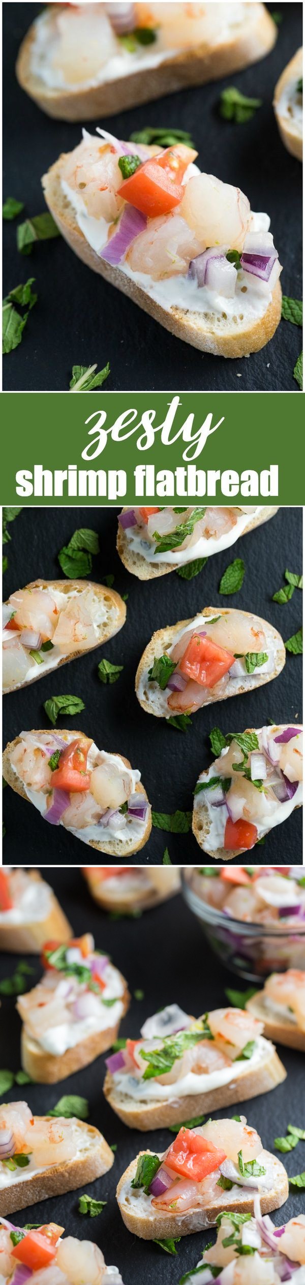 Zesty Shrimp Flatbread