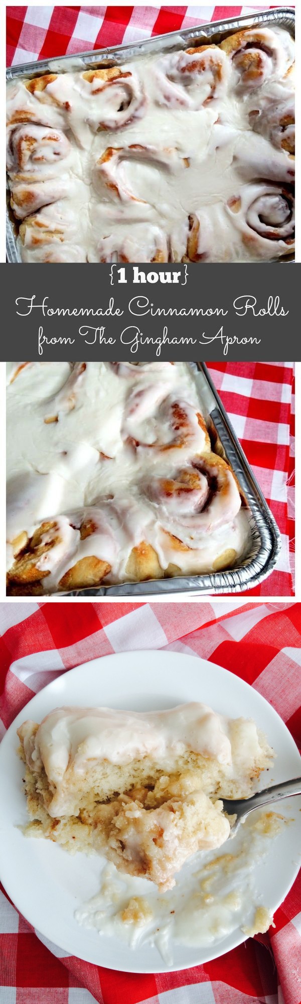 (1 hour Homemade Cinnamon Rolls