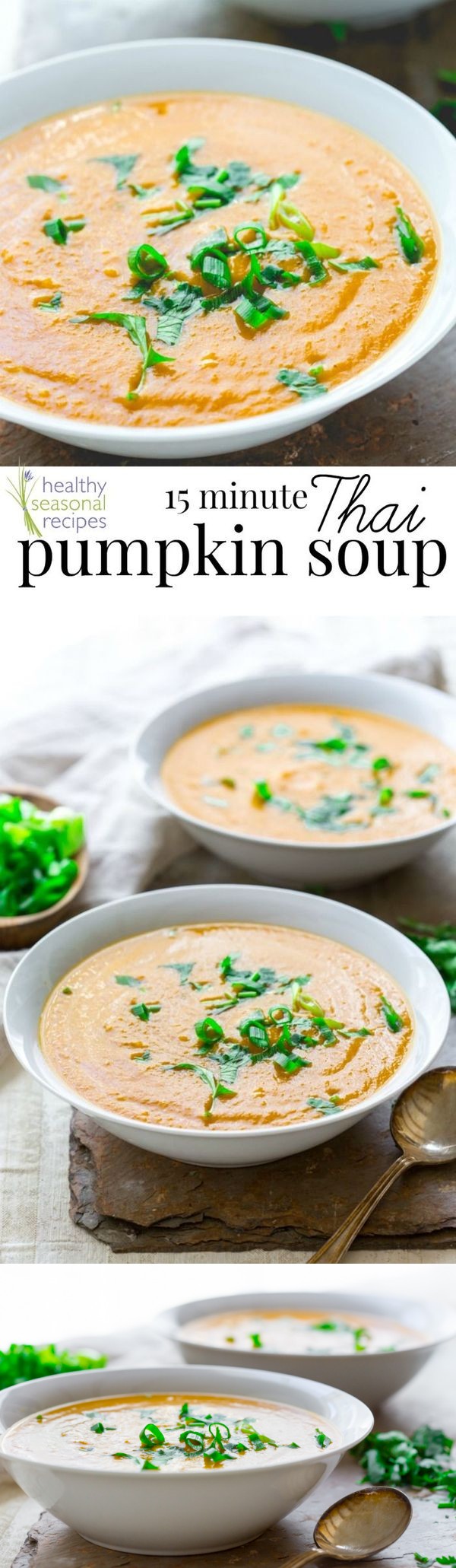 15 minute thai pumpkin soup