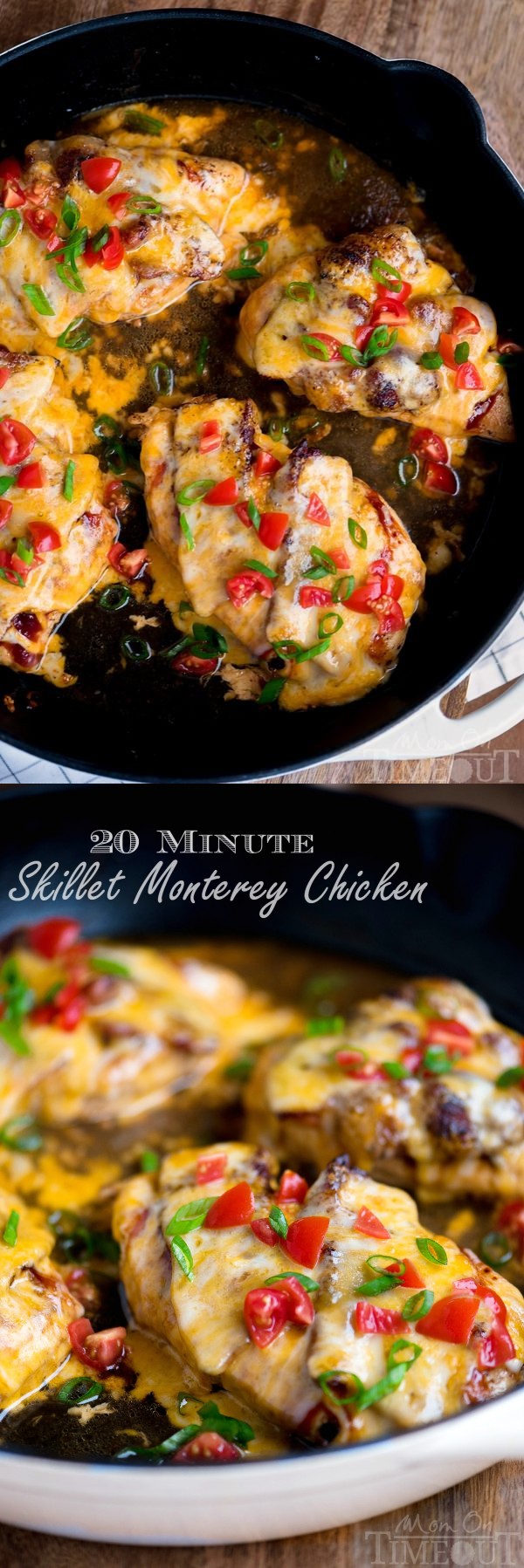 20 Minute Skillet Monterey Chicken