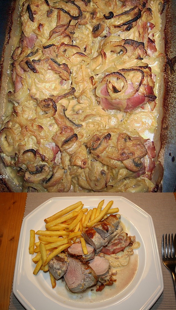 Berbackenes Schweinefilet Mit Senf Sahnekruste Rezept Mit Bild Hot Sex Picture