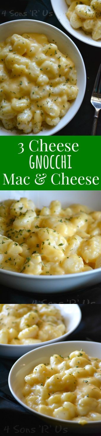 3 Cheese Gnocchi Mac & Cheese