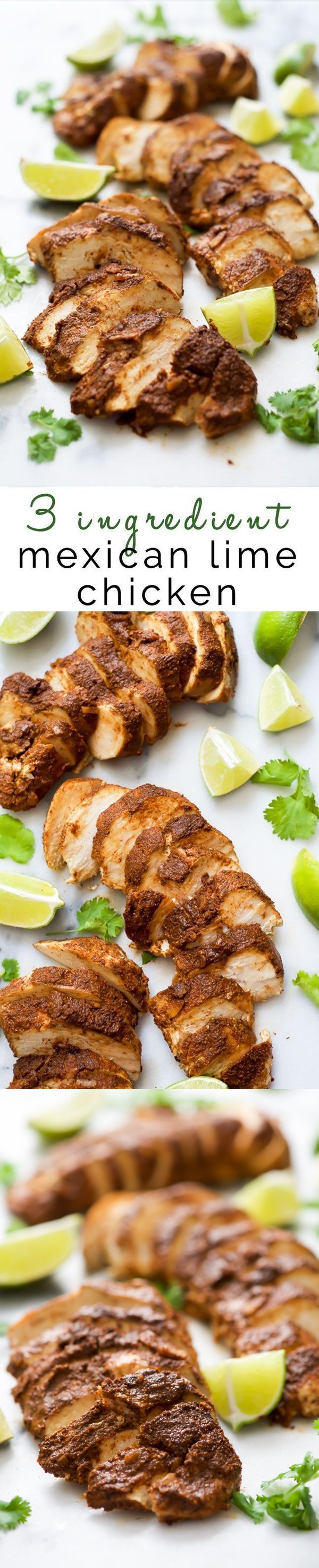 3 Ingredient Mexican Lime Chicken