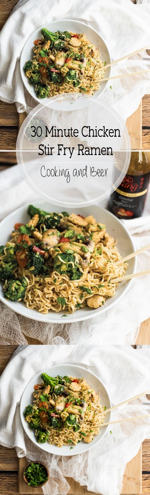 30-Minute Chicken Stir Fry Ramen