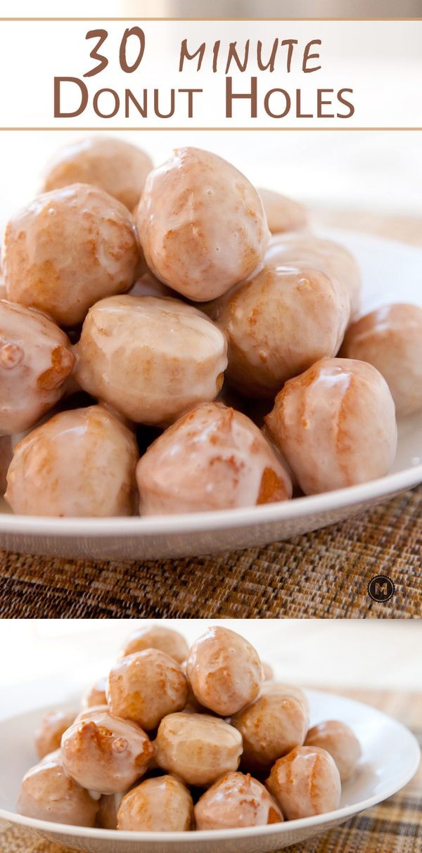 30 Minute Donut Holes