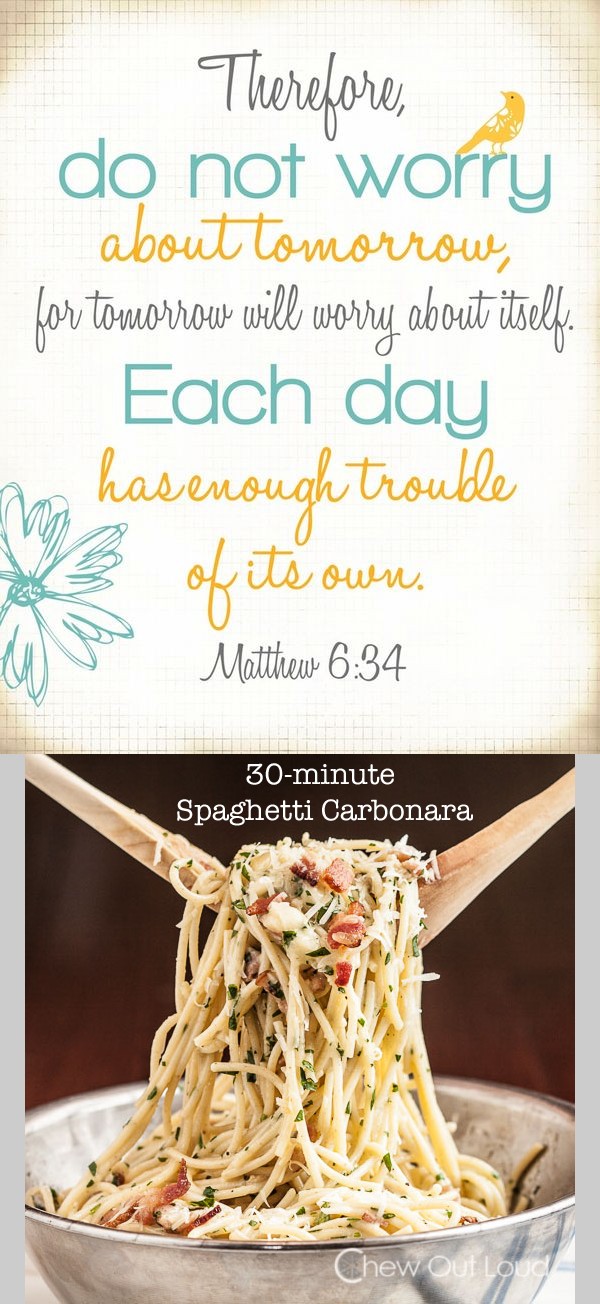 30-Minute Spaghetti Carbonara