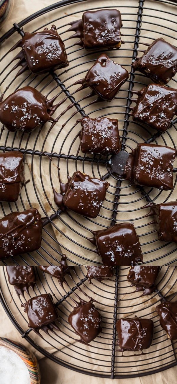 4-Ingredient Chocolate Covered Peanut Butter Bites