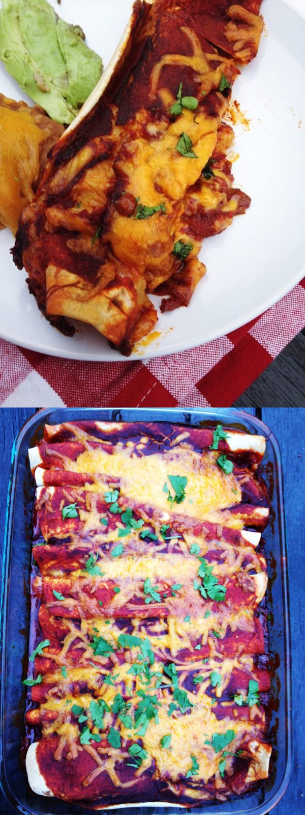 (5 Ingredient Simple Beef Enchiladas