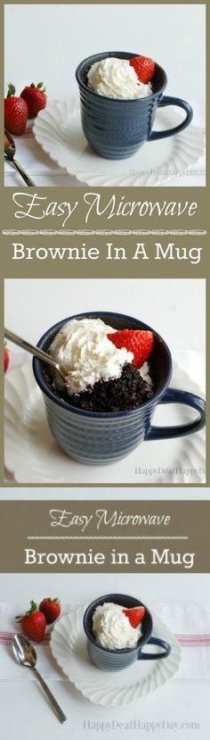 90 Microwave Brownie in a Mug