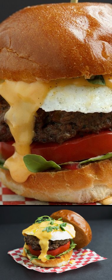 A Right Proper British-Inspired BBQ Beef Burger