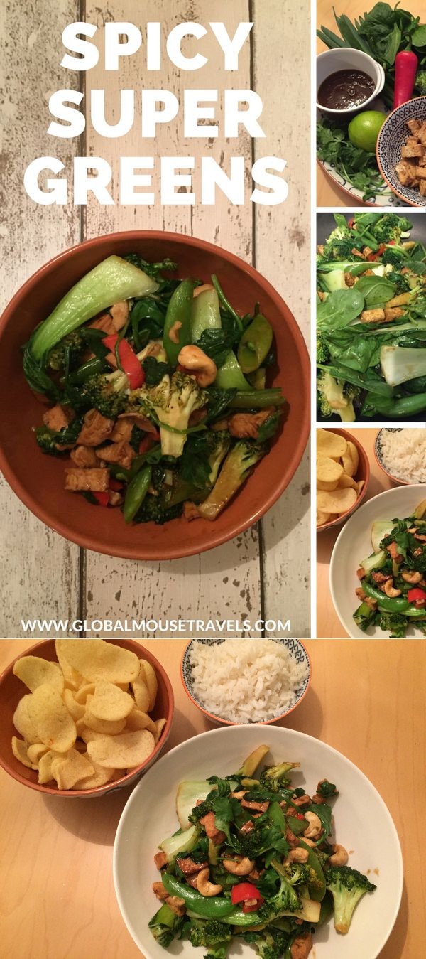 A taste of our travels - a spicy, vegan stir fry (Vietnam