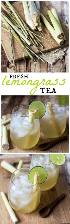 Addictive Fresh Lemongrass Tea