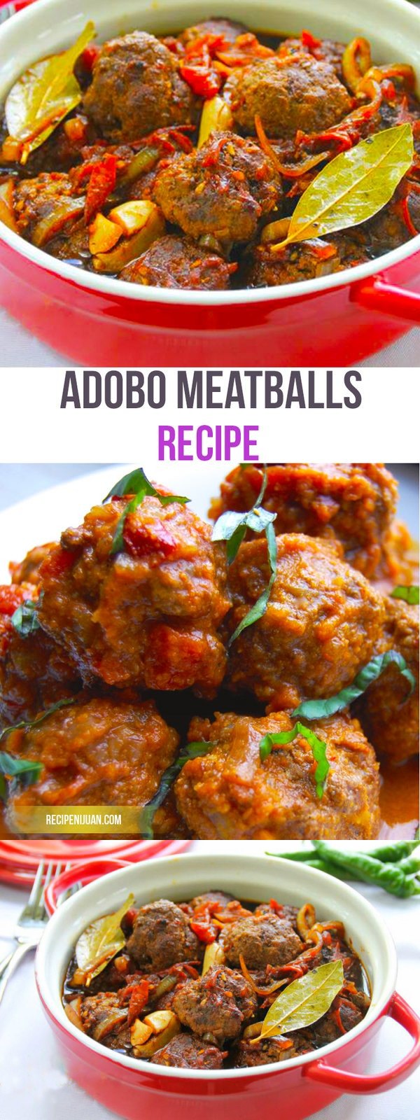 Adobo Meatballs