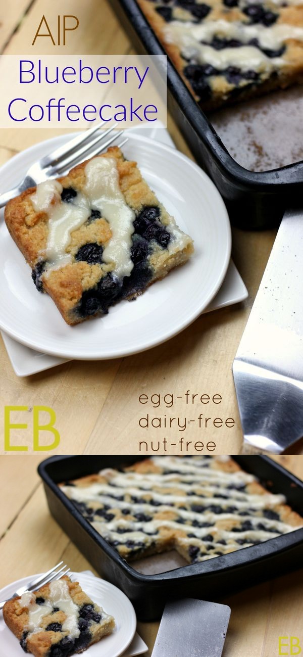 AIP Lemon Blueberry Coffeecake (egg-free, dairy-free, nut-free