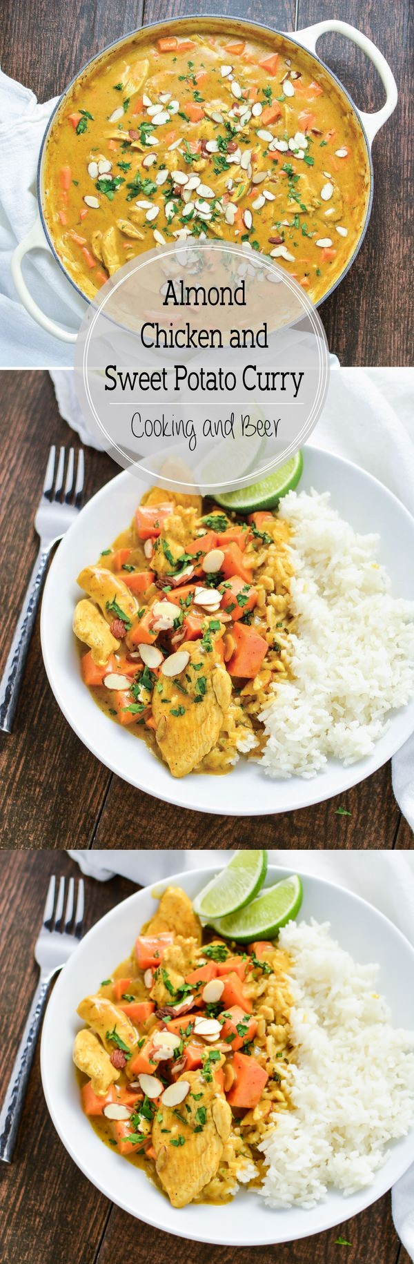 Almond Chicken and Sweet Potato Curry