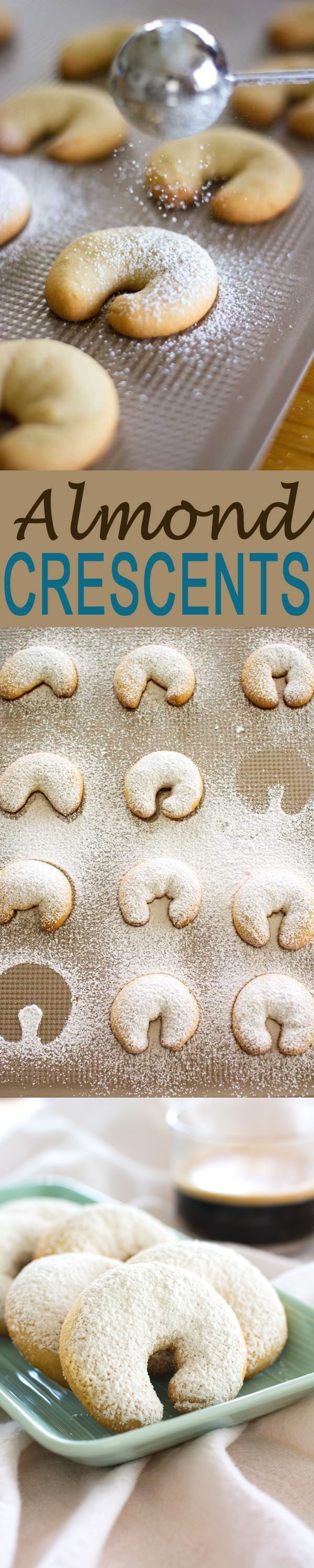 Almond Crescents