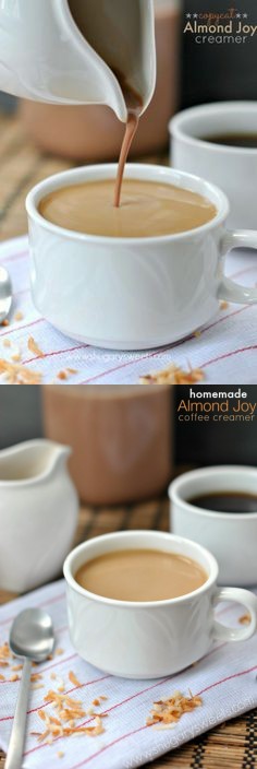 Almond Joy Coffee Creamer