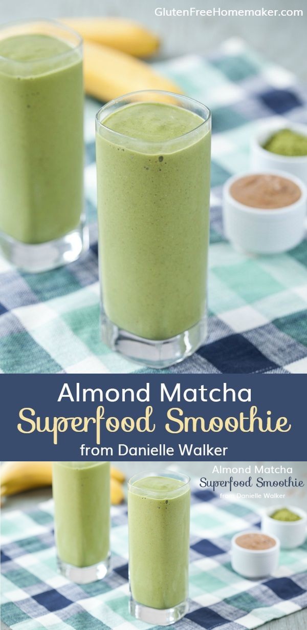 Almond Matcha Superfood Smoothie