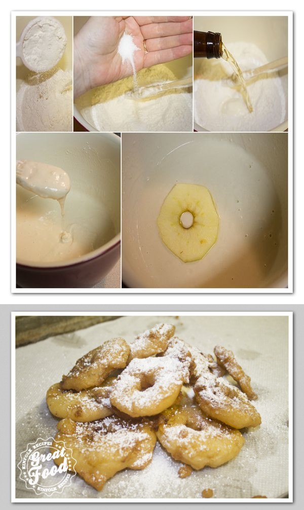 Appelflappen (Apple Beignets