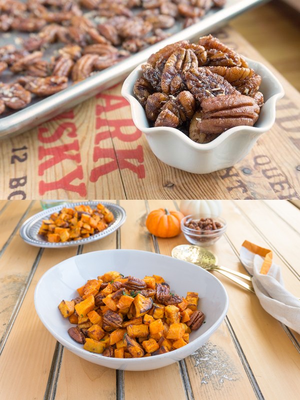 Apple Brandied Coconut Pecans