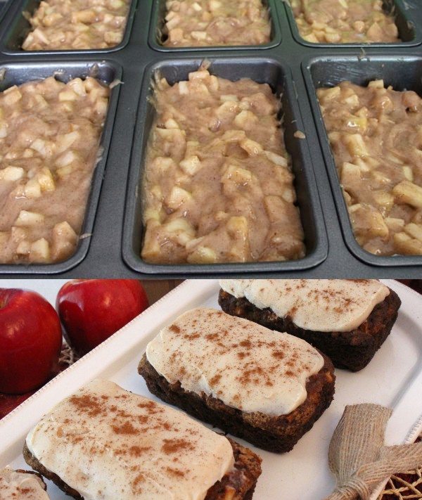 Apple Bread Mini Loaves